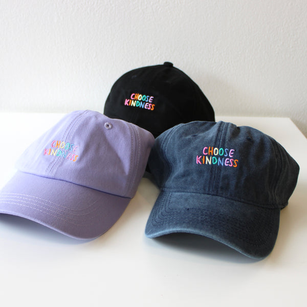 CHOOSE KINDNESS - Embroidered Baseball Hat