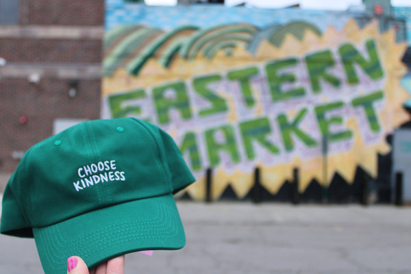 CHOOSE KINDNESS - Embroidered Baseball Hat
