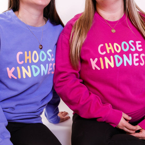 CHOOSE KINDNESS Rainbow Sweatshirt