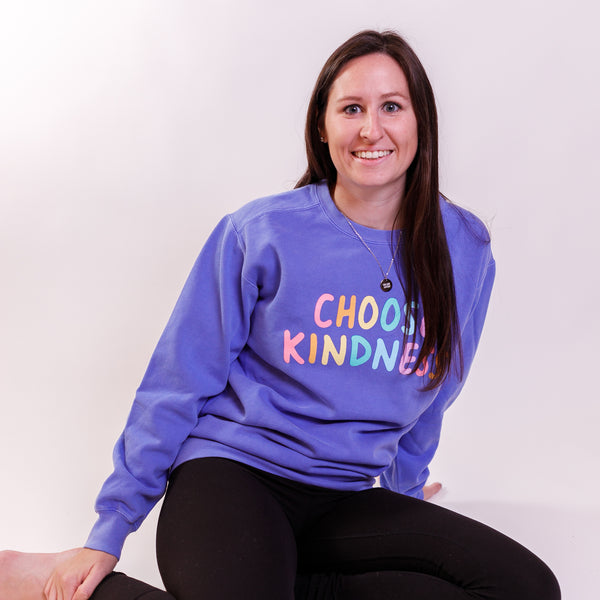 CHOOSE KINDNESS Rainbow Sweatshirt
