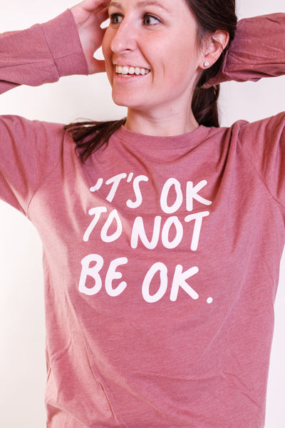IT'S OK: Long-Sleeved Printed Shirt