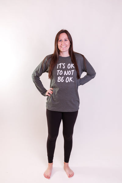 IT'S OK: Long-Sleeved Printed Shirt