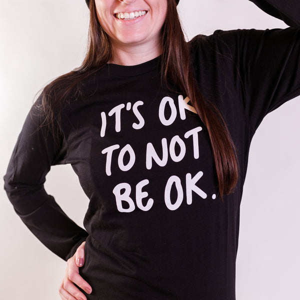 IT'S OK: Long-Sleeved Printed Shirt