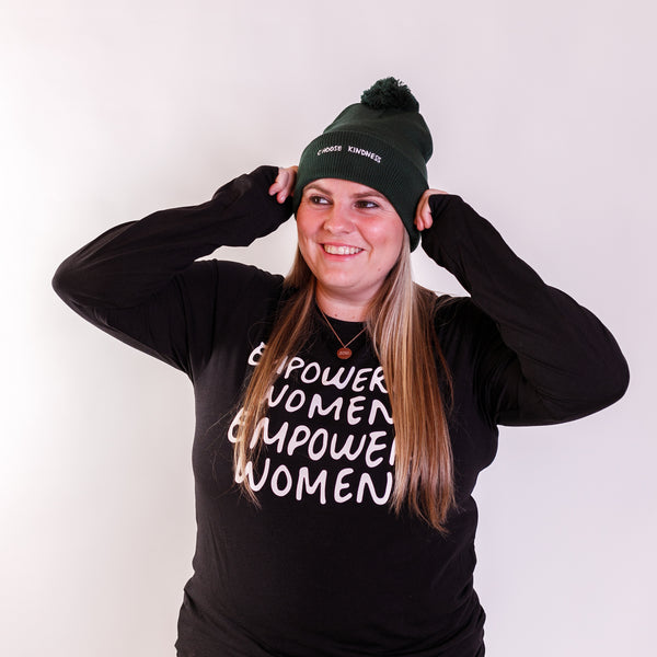 EMPOWERED WOMEN: Long Sleeved Printed Shirt