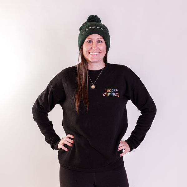 CHOOSE KINDNESS - Rainbow Pocket Sweatshirt
