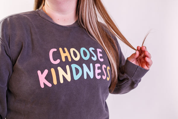 CHOOSE KINDNESS Rainbow Sweatshirt