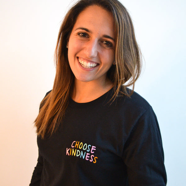 CHOOSE KINDNESS - Rainbow Pocket Long-Sleeved