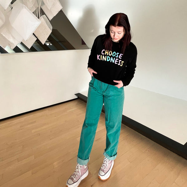 CHOOSE KINDNESS Rainbow Sweatshirt