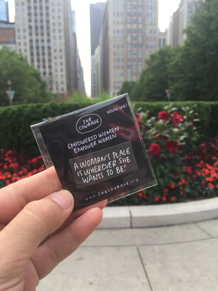 A WOMAN'S PLACE IS WHEREVER SHE WANTS TO BE!-2