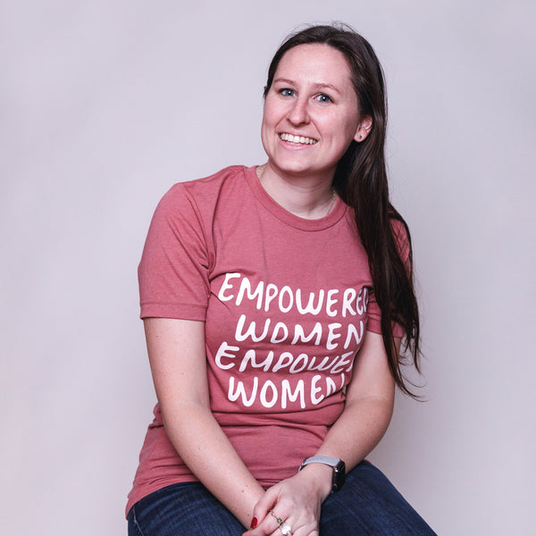 EMPOWERED WOMEN: Printed T-Shirt-1