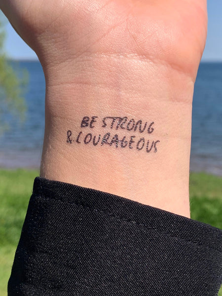 BE STRONG & COURAGEOUS-0