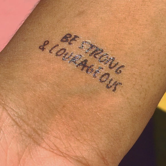 BE STRONG & COURAGEOUS-1