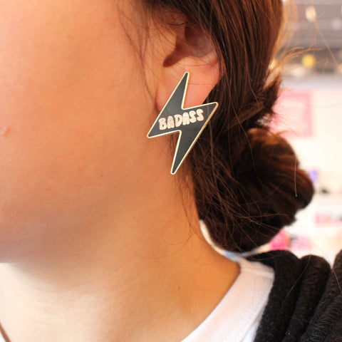 Badass: Stainless Steel Earrings!