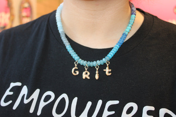 GRIT - *NEW* Stone Multicolored Necklace