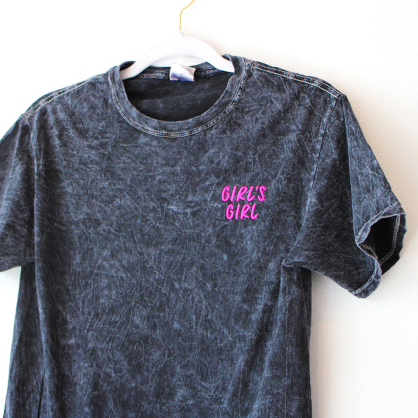 GIRL'S GIRL - *New* Embroidered T-Shirt with a Cause