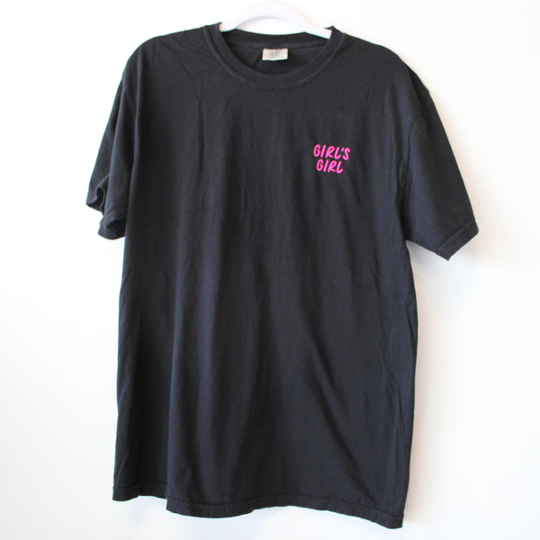 GIRL'S GIRL - *New* Embroidered T-Shirt with a Cause
