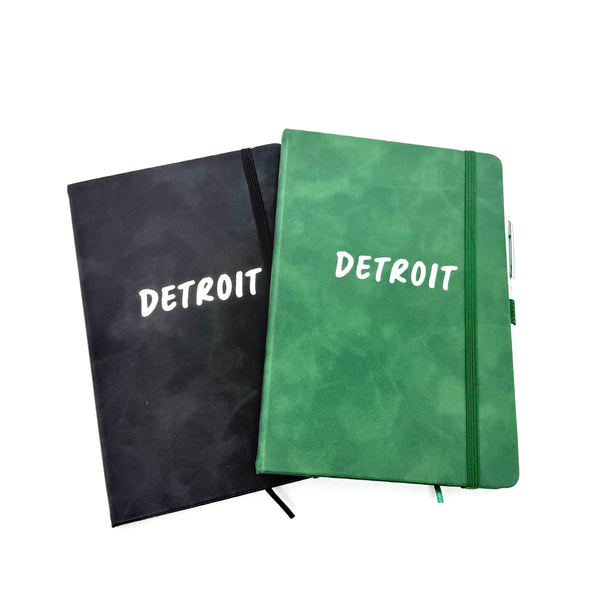 Detroit Hand Pressed Notebook