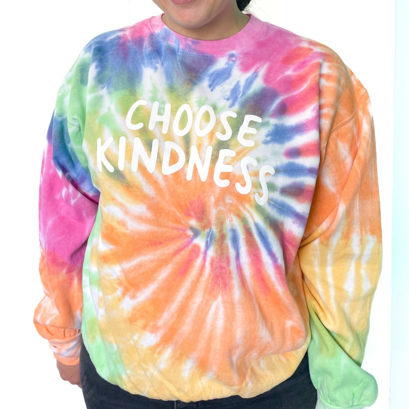 Tie-Dye CHOOSE KINDNESS - Sweatshirt