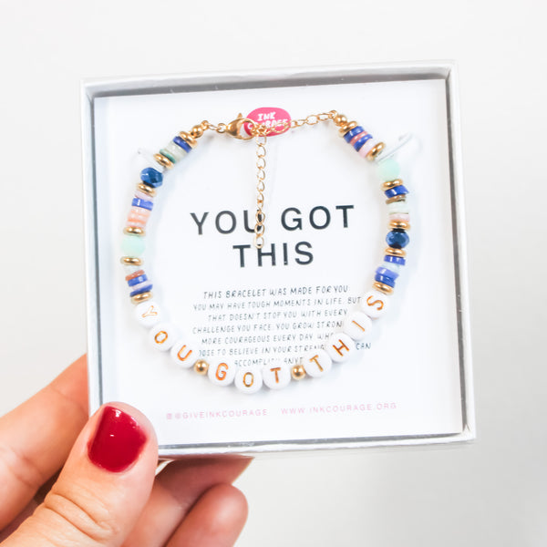 You Got This - NEW Beaded Bracelet