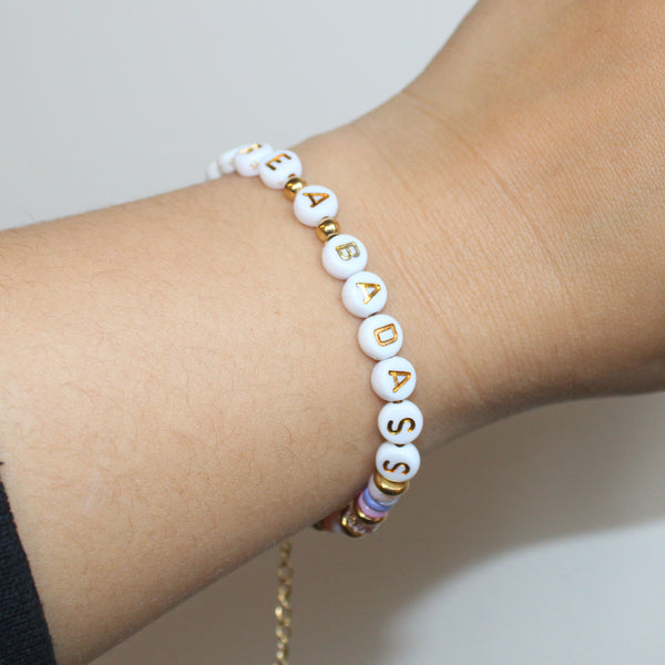 You're A Badass - NEW Beaded Bracelet