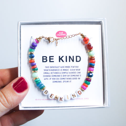 Be Kind - NEW Beaded Bracelet