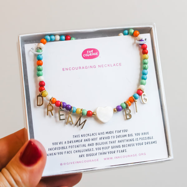 Dream Big - NEW Beaded Necklace