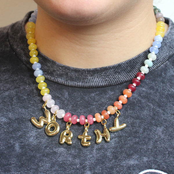 Worthy - *NEW* Stone Multicolored Necklace