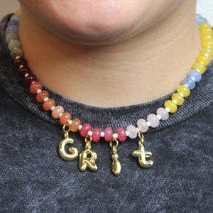 GRIT - *NEW* Stone Multicolored Necklace