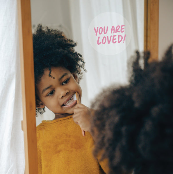 YOU ARE LOVED! - Heart Mirror Affirmation