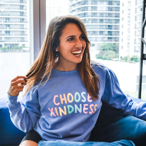 CHOOSE KINDNESS Rainbow Sweatshirt