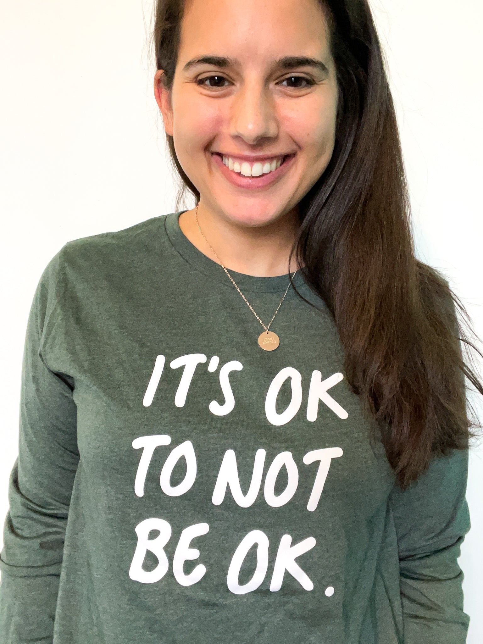 IT'S OK: Long-Sleeved Printed Shirt