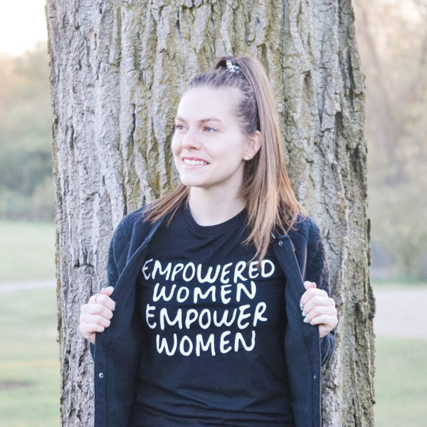 EMPOWERED WOMEN: Printed T-Shirt-0