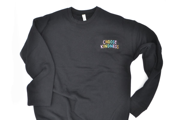 CHOOSE KINDNESS - Rainbow Pocket Sweatshirt-0