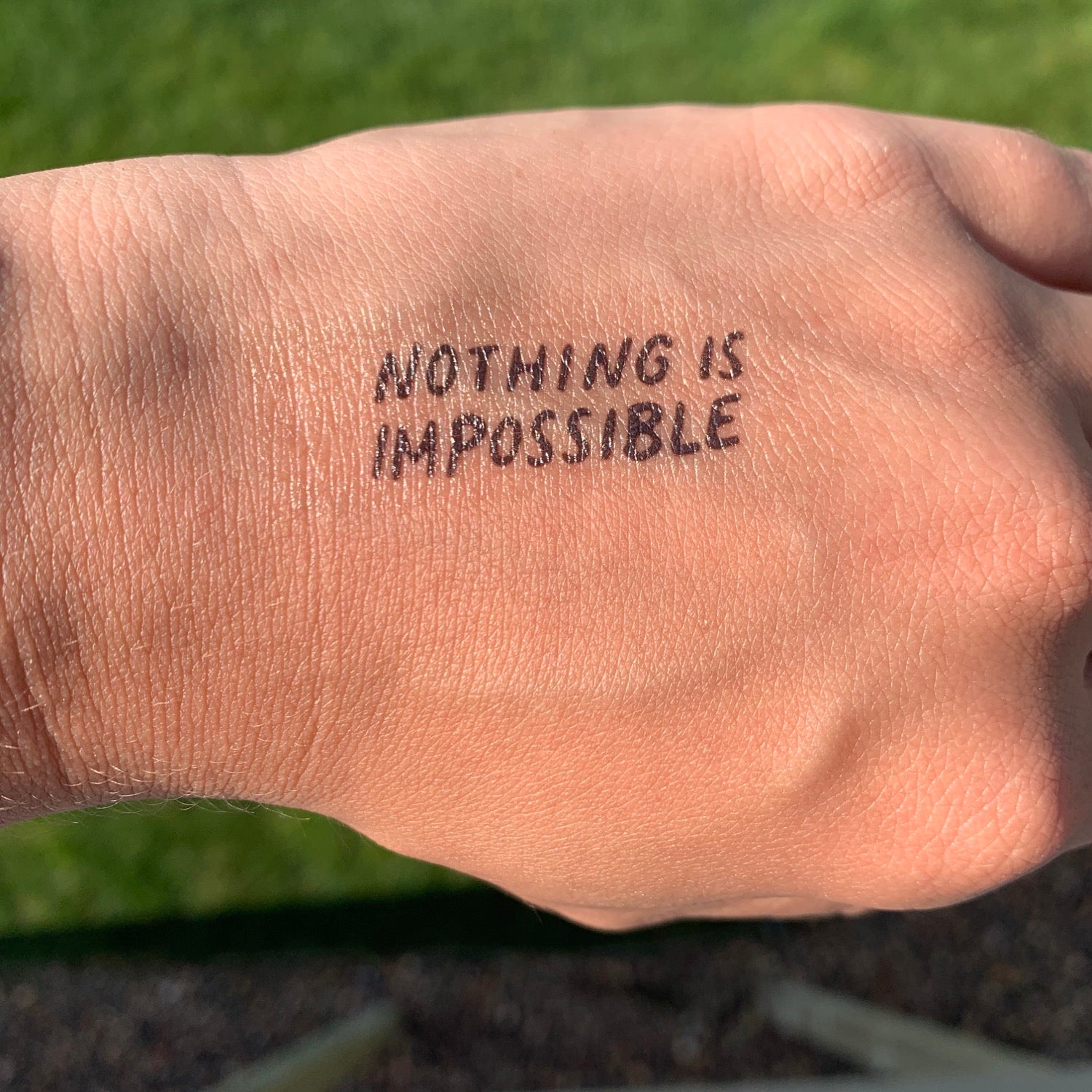 Nothing Is Impossible Tattoo Ideas