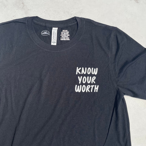 NEW - KNOW YOUR WORTH - T-Shirt
